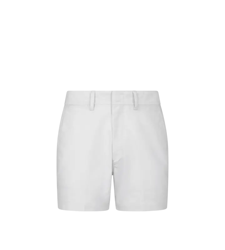 COTTON SATIN TAILORED SHORTS online